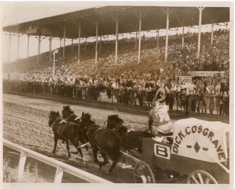 Dick Cosgrave Chuckwagon Race 1945